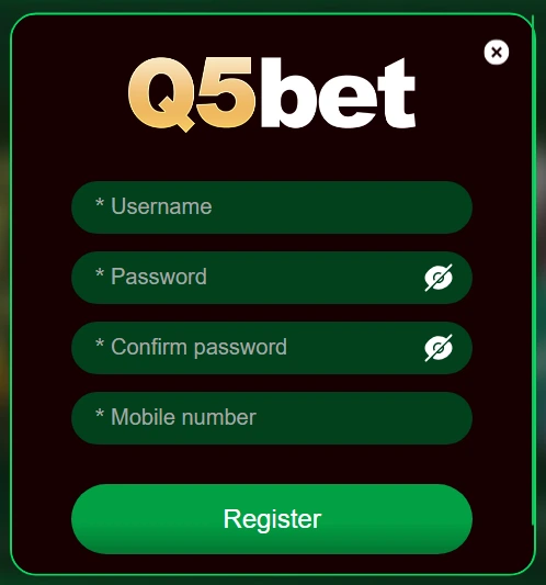 Q5Bet Game Login and Registration – Secure account creation for real PKR rewards.