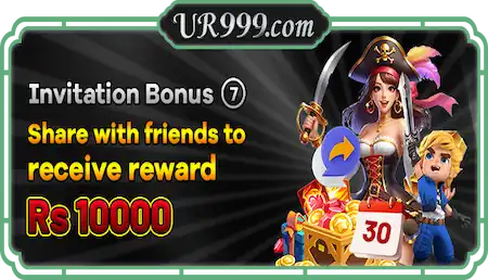 Invite friends and earn 10,000 PKR with UR999 Game referral program