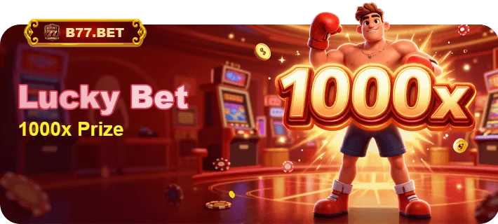 “B77 Bet Game Lucky 100x Bet Prize – Win Big in Teen Patti, Slots & Live Casino”