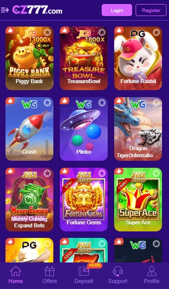 CZ777 GAME - MOST PLAYED GAMES