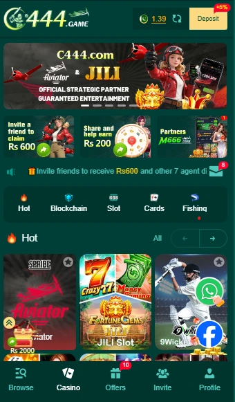 C444 Game Lobby – Online Mini-Games & Real Cash Rewards