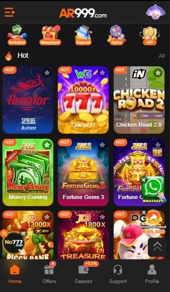 “AR999 Game Popular APK Games – Aviator, Crash, Teen Patti, Ludo”