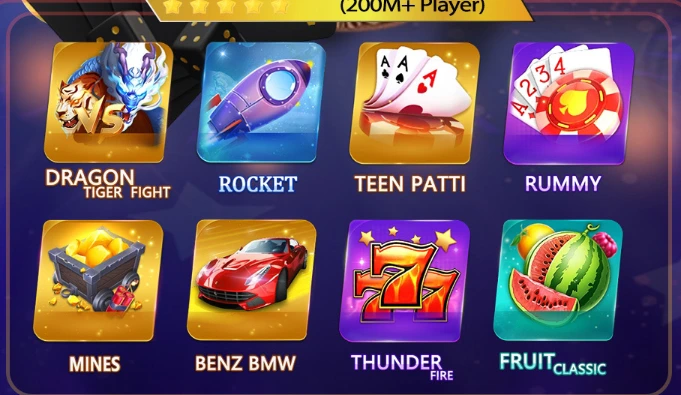 DK777 Game lobby showing Teen Patti, Rocket, Mines, Dragon vs Tiger and popular real-money APK games