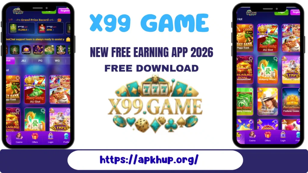 X99 GAME MAIN MANU - NEW EARNING GAME IN PAKISTAN